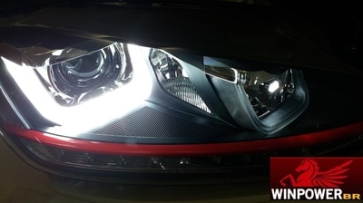 Farol V1SS em close-up