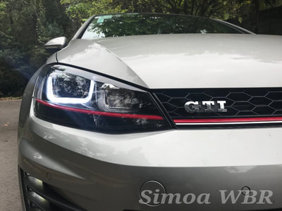 Farol em ângulo diferente